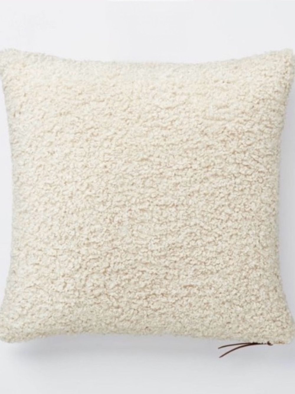 NWOT 24”x24” Studio McGee Boucle Throw Pillow